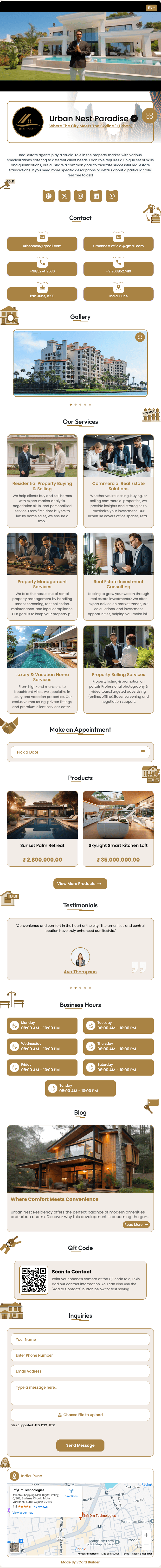 Real Estate vCard