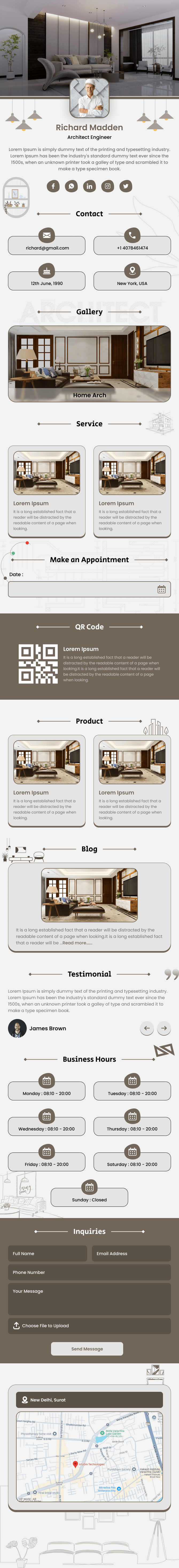 Architecture vCard